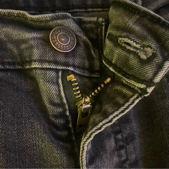 Levi's 512 Black Slim Jeans GUC 34x34 - Picture 6 of 7